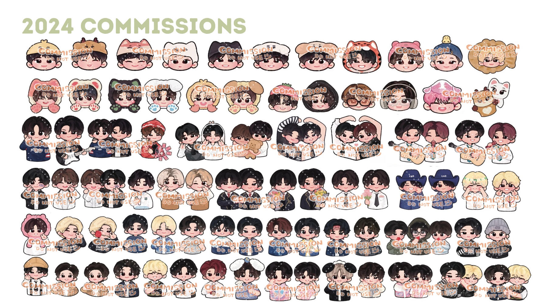 2024 Commissions